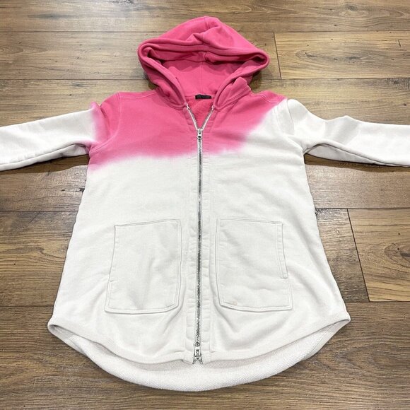 ATM‎ Anthony Thomas Melillo Hoodie Womens Small French Terry Zip Dye Sweatshirt - Picture 5 of 15